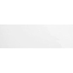 Płytka ceramiczna dekoracyjna Quintessenza GENESI 40 bianco Lucido 13.2x40 cm