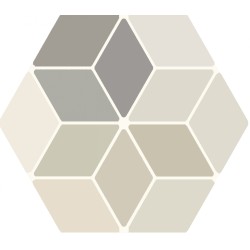 Płytka ceramiczna dekoracyjna Quintessenza MINIMA8.6 - MULTI color 17x15 – lato 8,6 cm