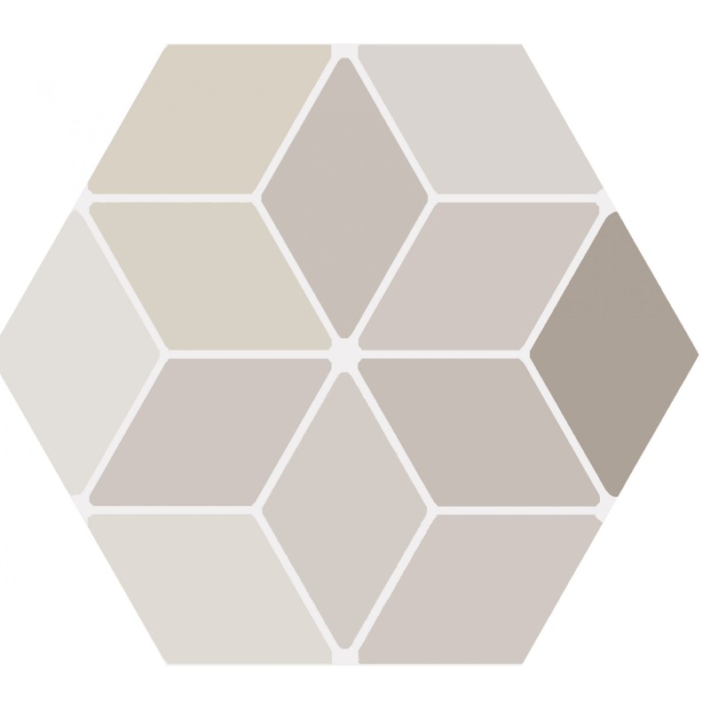 Płytka ceramiczna dekoracyjna Quintessenza MINIMA8.6 - MULTI beige 17x15 – lato 8,6 cm Płytka ceramiczna dekoracyjna Quintessenza MINIMA8.6 - MULTI beige 17x15 – lato 8,6 cm