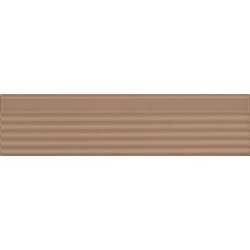 Płytka ceramiczna dekoracyjna Quintessenza inciso mattone 5,6X23,2 cm