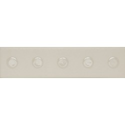 Płytka ceramiczna dekoracyjna Quintessenza decoro TONDI polvere 5,6X23,2 cm