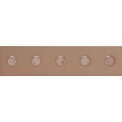 Płytka ceramiczna dekoracyjna Quintessenza decoro TONDI mattone 5,6X23,2 cm