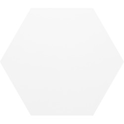 Płytka ceramiczna dekoracyjna Quintessenza BASE bianco matt 26,6x23 – lato 13,3 cm