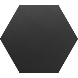 Płytka ceramiczna dekoracyjna Quintessenza BASE nero matt 26,6x23 – lato 13,3 cm
