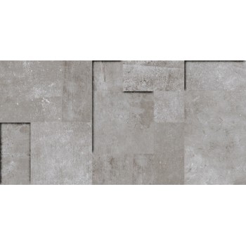 Płytka gresowa Refin PLANT ASH MURETTO 3D 28,5x56,5 cm
