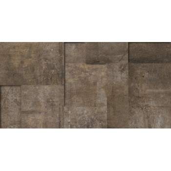 Płytka gresowa Refin PLANT COPPER MURETTO 3D 28,5x56,5 cm