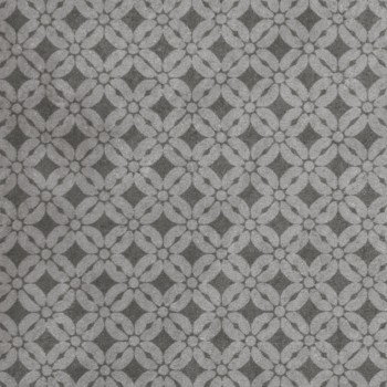 Płytka ceramiczna dekoracyjna Quintessenza SUPERFICI20 - Fiore Fiore grigio 20x20 cm