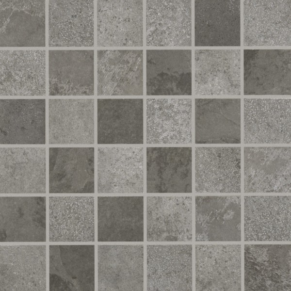 Płytka ceramiczna dekoracyjna Quintessenza Mosaico 4,7x4,7 - 1.9"x1.9" Grigio mix 20X20 foglio cm Płytka ceramiczna dekoracyjna Quintessenza Mosaico 4,7x4,7 - 1.9"x1.9" Grigio mix 20X20 foglio cm