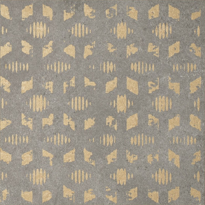 Płytka ceramiczna dekoracyjna Quintessenza Decoro Tracce1_Cemento Cemento grigio 20x20 cm Płytka ceramiczna dekoracyjna Quintessenza Decoro Tracce1_Cemento Cemento grigio 20x20 cm
