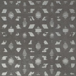 Płytka ceramiczna dekoracyjna Quintessenza Decoro Tracce1_Cemento Cemento antracite 20x20 cm