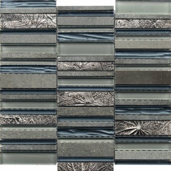 Grespania Bellver Musa Fosil Antracita 30x30 cm/10 mm