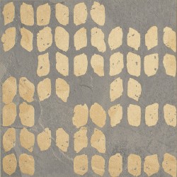 Płytka ceramiczna dekoracyjna Quintessenza Decoro Tracce3_Slate Slate grigio 20x20 cm