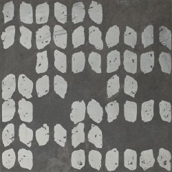 Płytka ceramiczna dekoracyjna Quintessenza Decoro Tracce3_Slate Slate antracite 20x20 cm