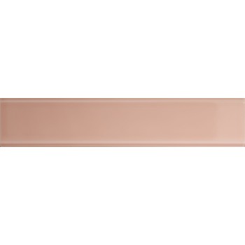 Płytka ceramiczna dekoracyjna Quintessenza TINTE rosa lucido 5x25 cm