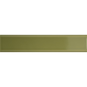 Płytka ceramiczna dekoracyjna Quintessenza TINTE verde lucido 5x25 cm