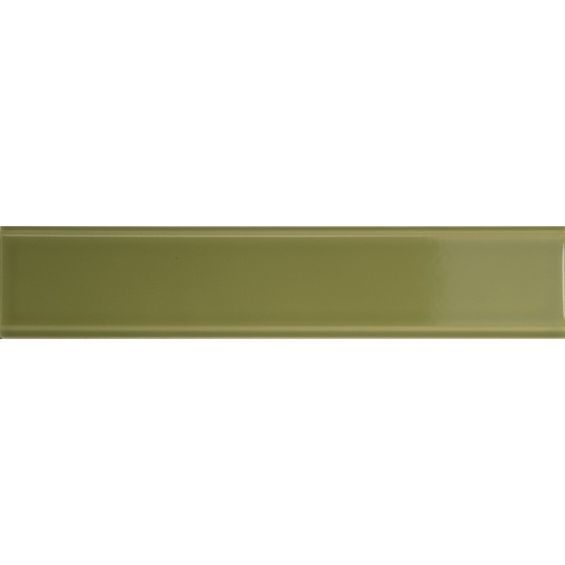 Płytka ceramiczna dekoracyjna Quintessenza TINTE verde lucido 5x25 cm Płytka ceramiczna dekoracyjna Quintessenza TINTE verde lucido 5x25 cm
