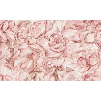 WALL ART Brassica Pink