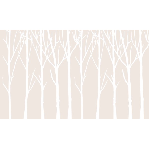 Wall Art Orginals Bare Trees Kawowy 400x300cm Wall Art Orginals Bare Trees Kawowy 400x300cm