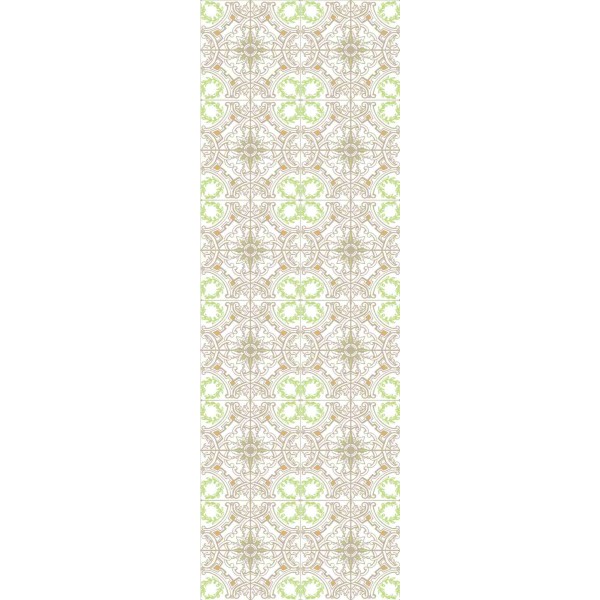 Wall Art Orginals Baroque Brown_Green 100x300cm Wall Art Orginals Baroque Brown_Green 100x300cm