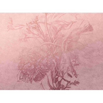 Wall Art Orginals Blossom Ombre Flower 400x300cm