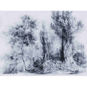 Wall Art Orginals Calm Blue 400x300cm