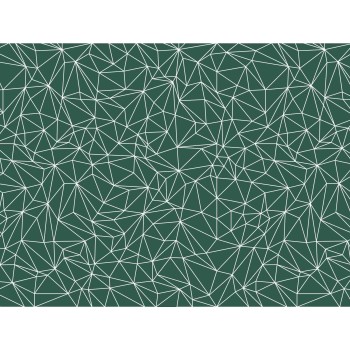 Wall Art Orginals Cosy Web Bottle Green 400x300cm