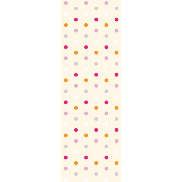 Wall Art Orginals Dots Color Pastel 100x300cm Wall Art Orginals Dots Color Pastel 100x300cm