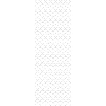Wall Art Orginals Fishscale Szara Fuga 100x300cm
