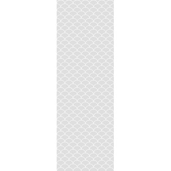 Wall Art Orginals Fishscale Szary 100x300cm