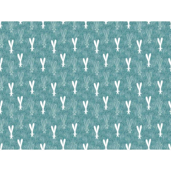 Wall Art Orginals Happy Bunnies 400x300cm Wall Art Orginals Happy Bunnies 400x300cm