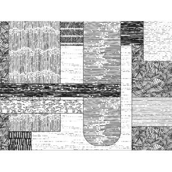 Wall Art Orginals Havana Lines 424x300cm