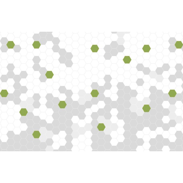 Wall Art Orginals Hex Me Green 400x300cm Wall Art Orginals Hex Me Green 400x300cm