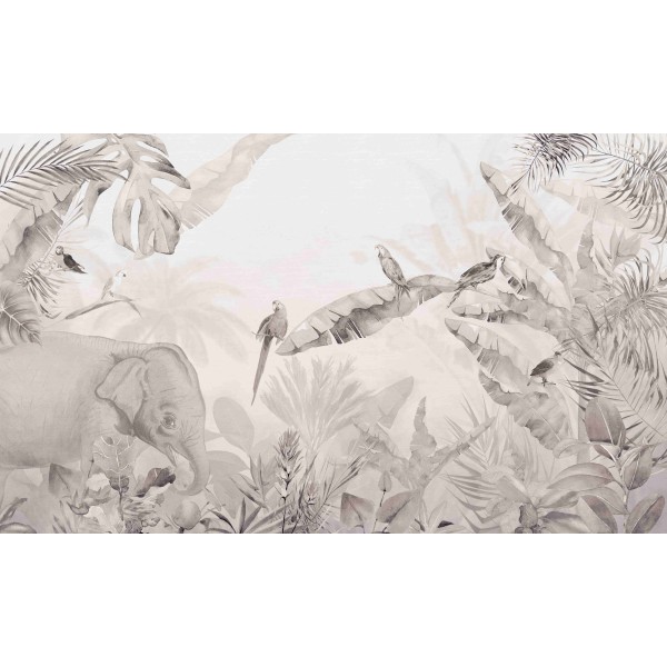 Wall Art Orginals Jungle Beige 500x300cm Wall Art Orginals Jungle Beige 500x300cm