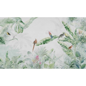 Wall Art Orginals Jungle Beige 500x300cm