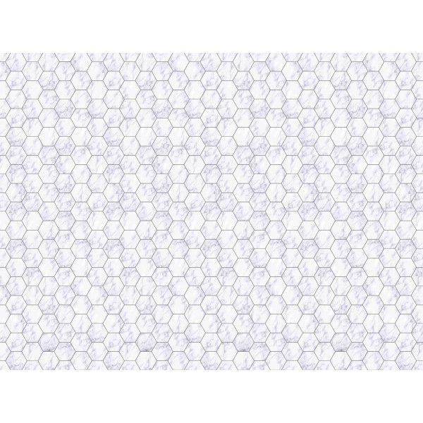 Wall Art Orginals Marble Hex 400x300cm Wall Art Orginals Marble Hex 400x300cm