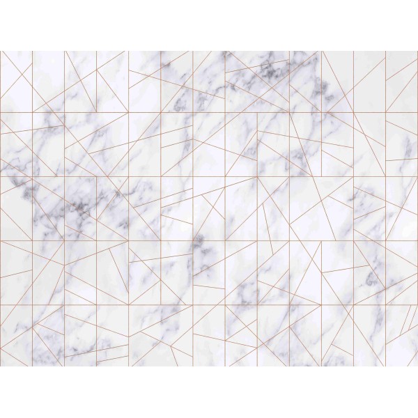 Wall Art Orginals Marble Veins Rosegold 400x300cm Wall Art Orginals Marble Veins Rosegold 400x300cm