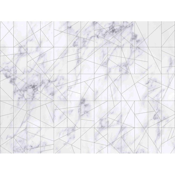 Wall Art Orginals Marble Veins Silver 400x300cm Wall Art Orginals Marble Veins Silver 400x300cm