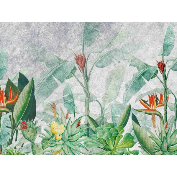 Wall Art Orginals Rainforest Sketch 500x300cm Wall Art Orginals Rainforest Sketch 500x300cm