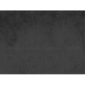 Wall Art Orginals Refined Black 400x300cm