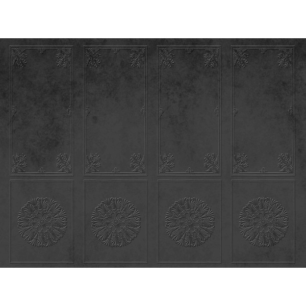 Wall Art Orginals Refined Black 400x300cm Wall Art Orginals Refined Black 400x300cm
