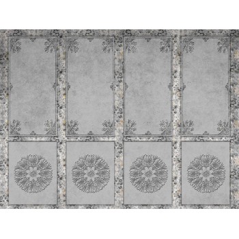 Wall Art Orginals Refined Grey 400x300cm