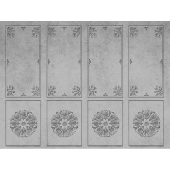 Wall Art Orginals Refined Grey Opulence 400x300cm