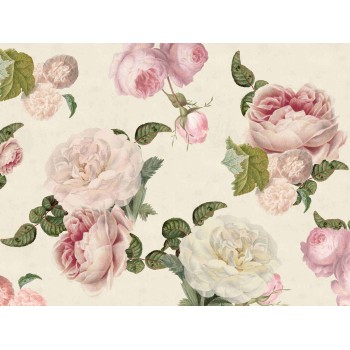 Wall Art Orginals Roses Cream 400x300cm