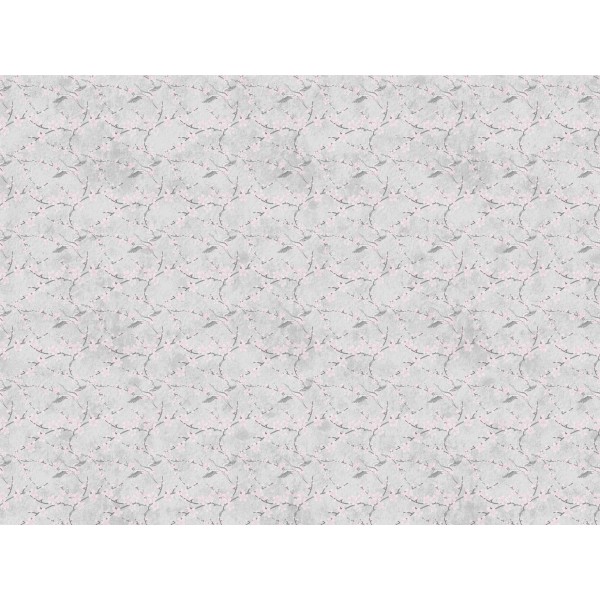 Wall Art Orginals Sakura Light Grey 400x300cm Wall Art Orginals Sakura Light Grey 400x300cm