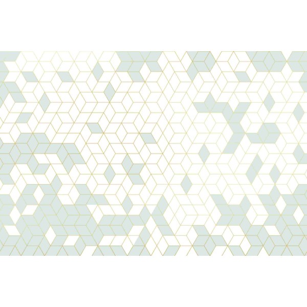 Wall Art Orginals Shapes Fusion Mint 400x300cm Wall Art Orginals Shapes Fusion Mint 400x300cm