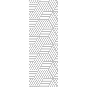 Wall Art Orginals Skein Big Grey 100x300cm