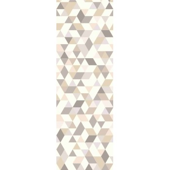 Wall Art Orginals Triangles Coctail Beige 100x300cm