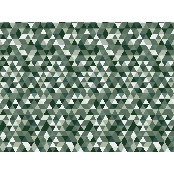 Wall Art Orginals Triangles Coctail Bottle Green 400x300cm Wall Art Orginals Triangles Coctail Bottle Green 400x300cm