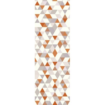 Wall Art Orginals Triangles Coctail Ginger 100x300cm