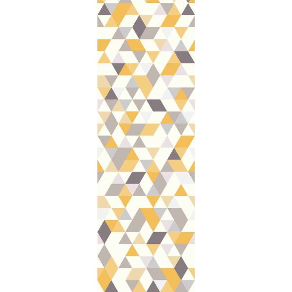 Wall Art Orginals Triangles Coctail Honey 100x300cm Wall Art Orginals Triangles Coctail Honey 100x300cm